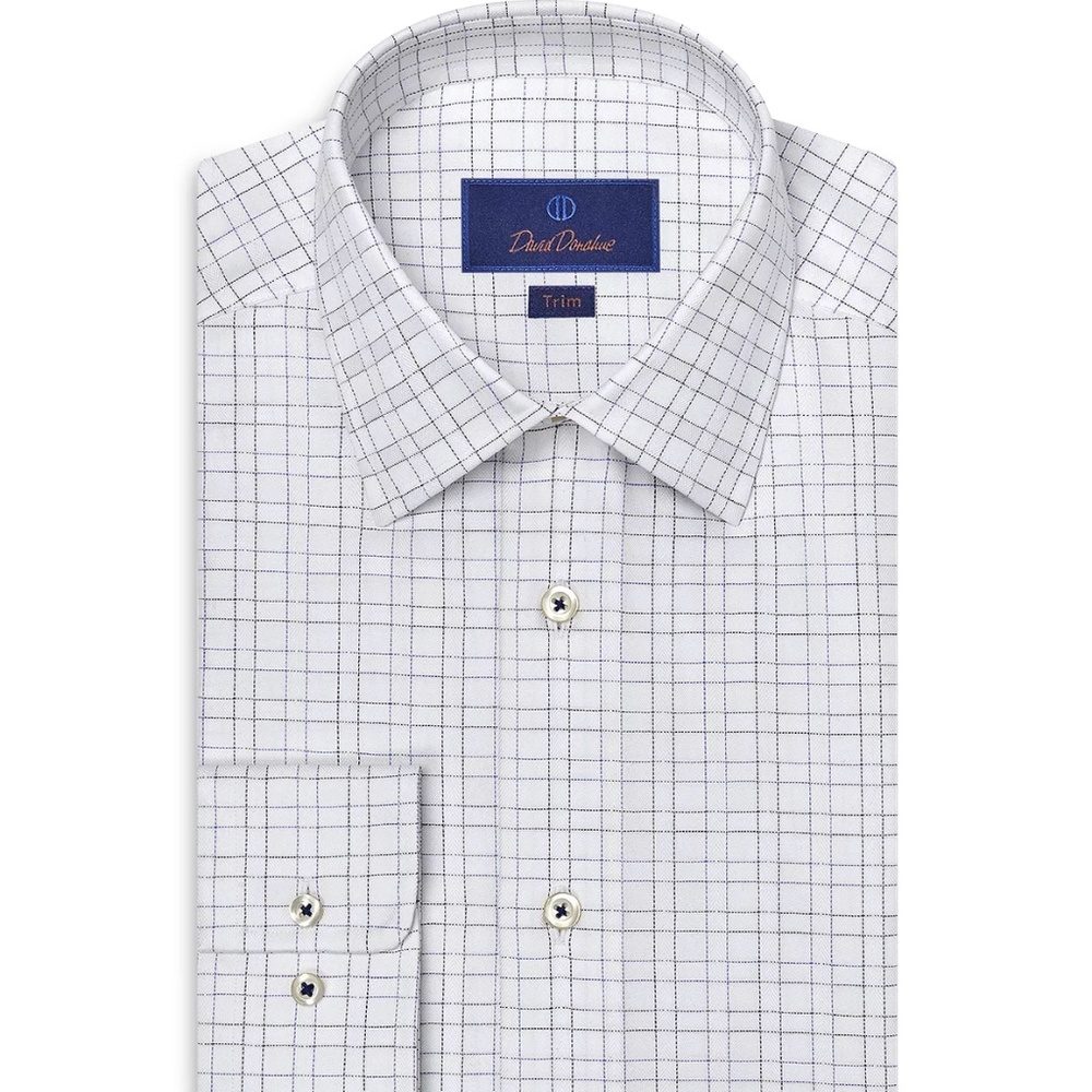 David Donahue long sleeve button down shirt